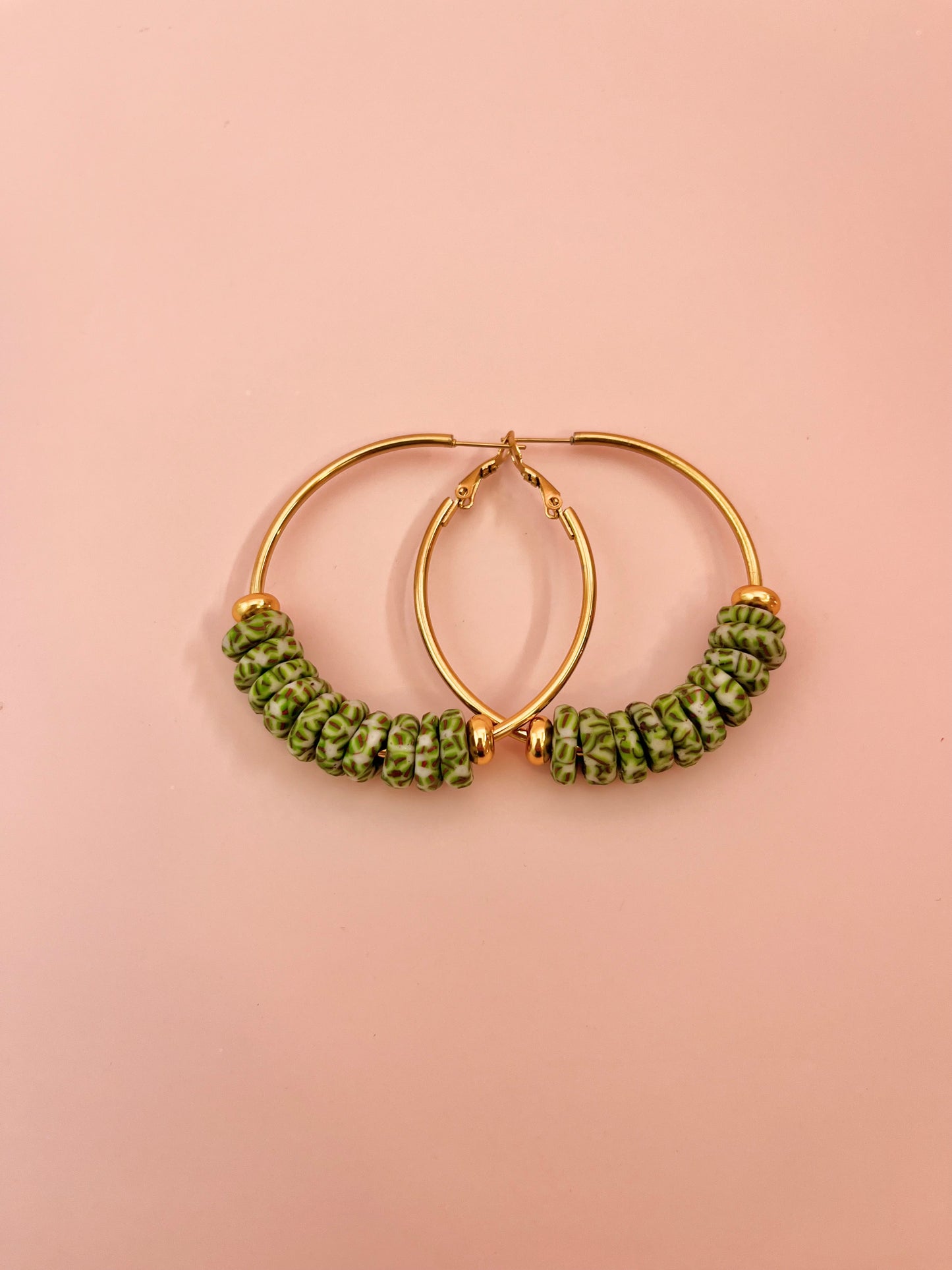 Earth Green Earrings