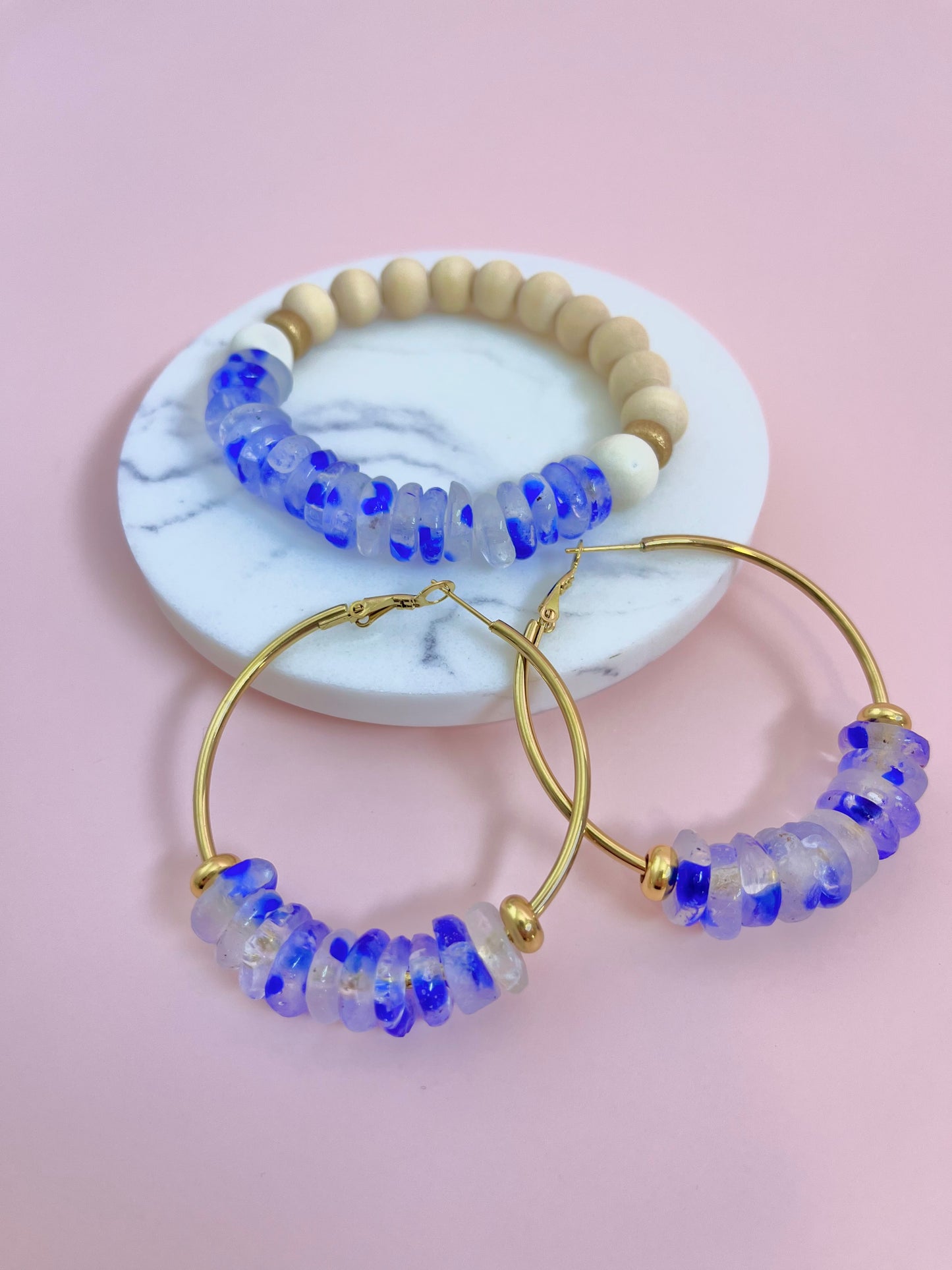 Cobalt Blue Mist Bracelet II