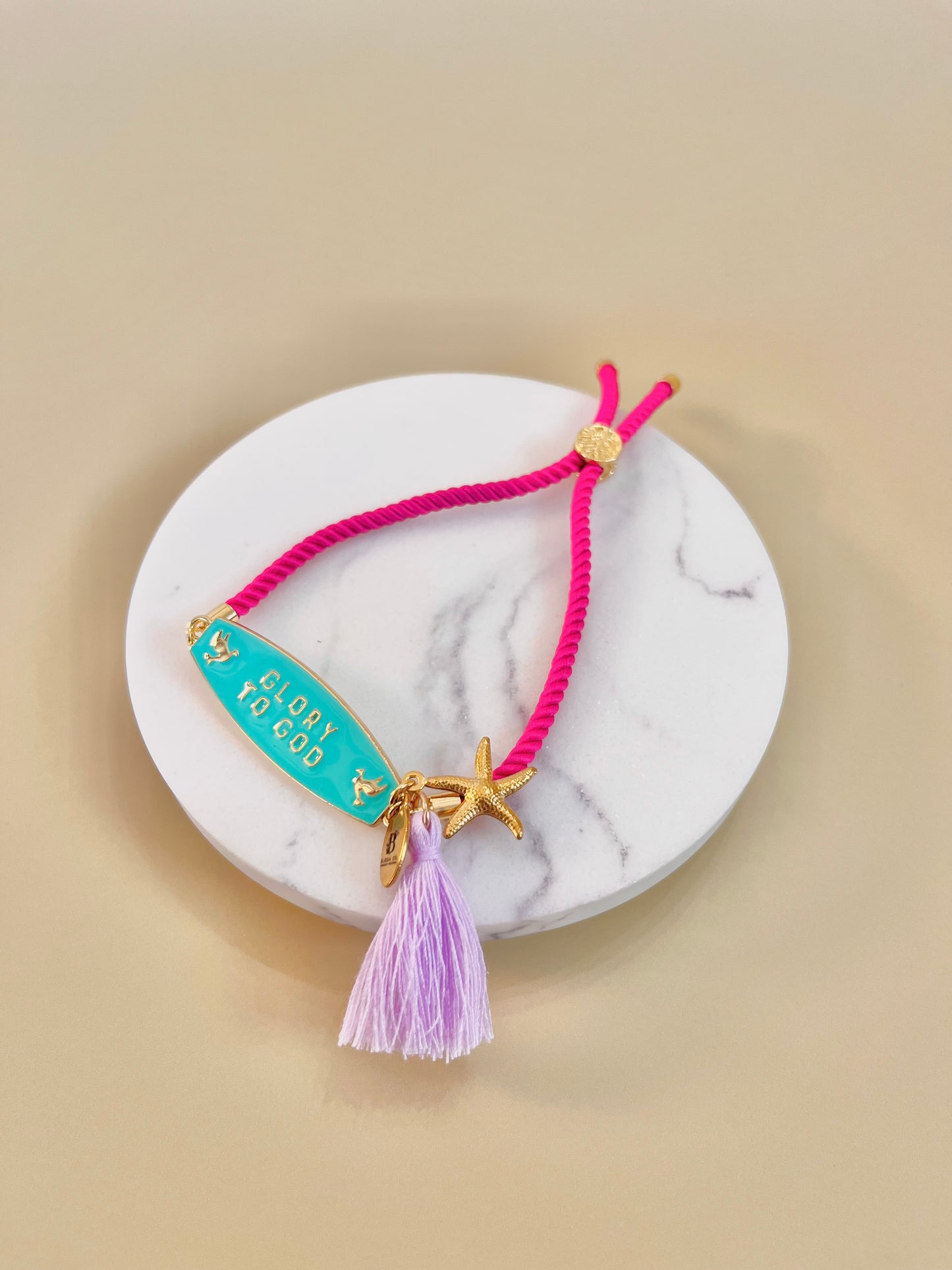 Glory to God Braided Cord Bracelet