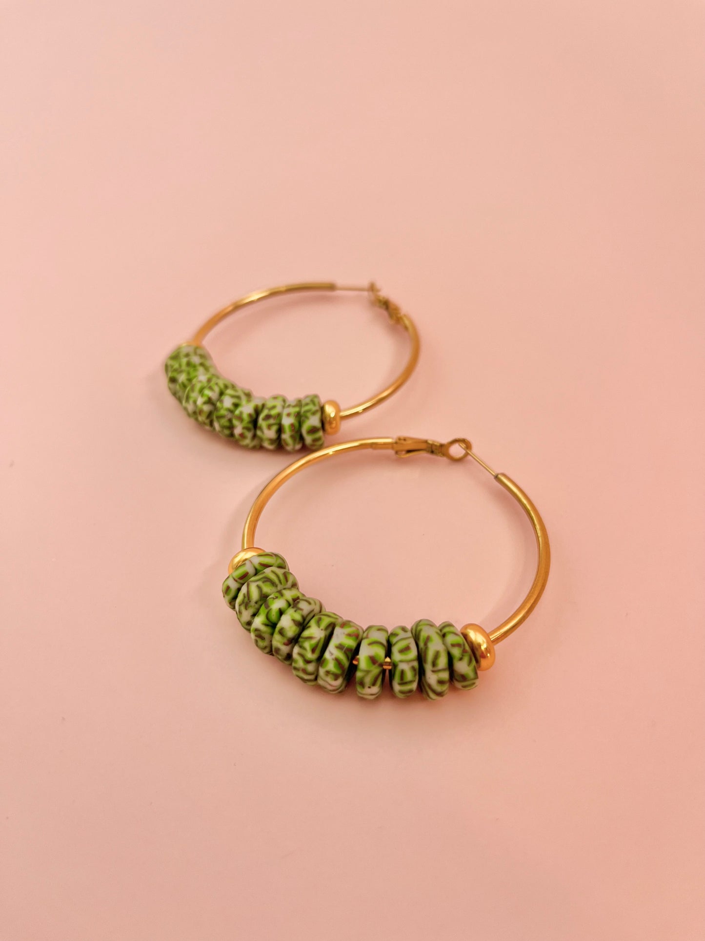 Earth Green Earrings