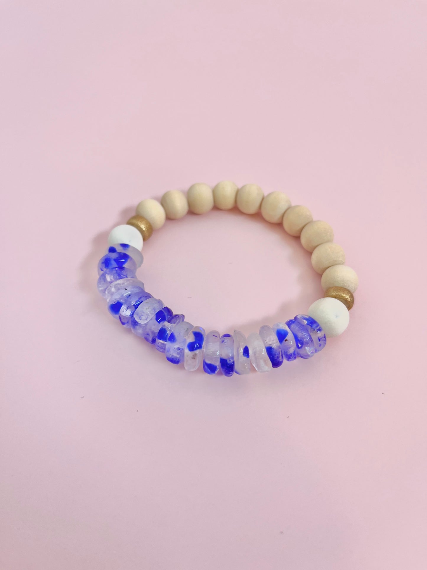 Cobalt Blue Mist Bracelet II