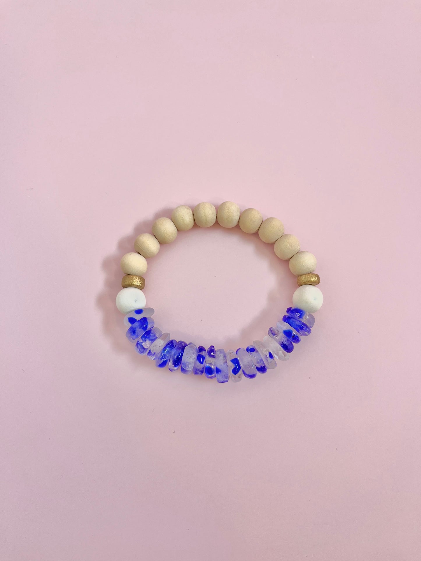 Cobalt Blue Mist Bracelet II