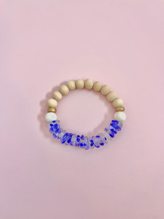 Cobalt Blue Mist Bracelet II