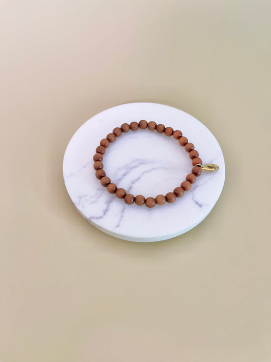 Sandalwood Beads Bracelet (6mm)