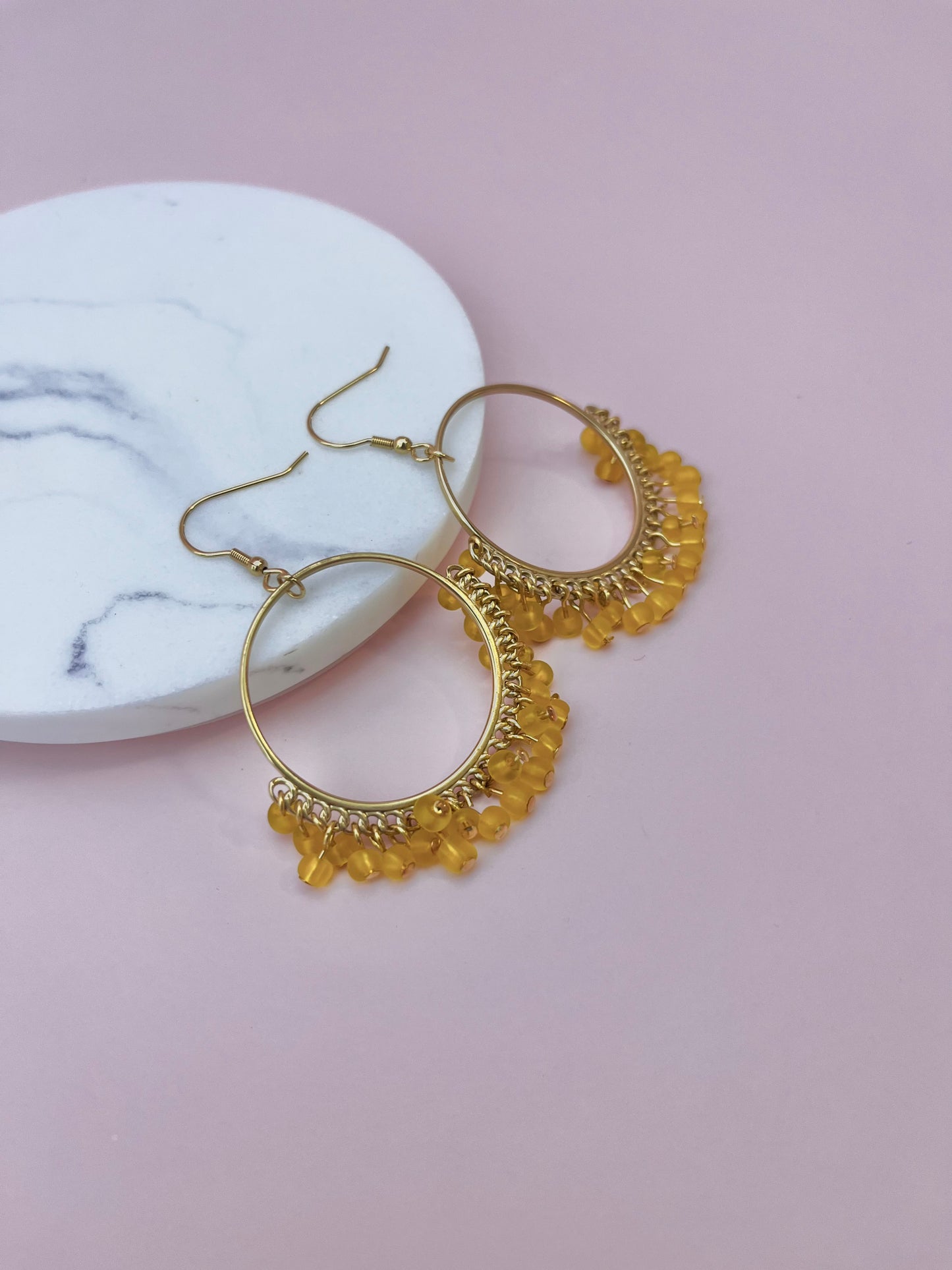 Golden Dusk Earrings