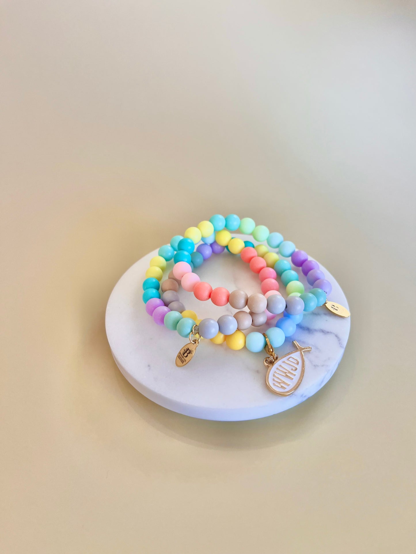 WWJD Multicolor Bracelet