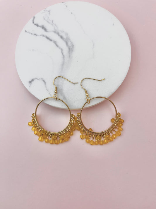 Golden Dusk Earrings