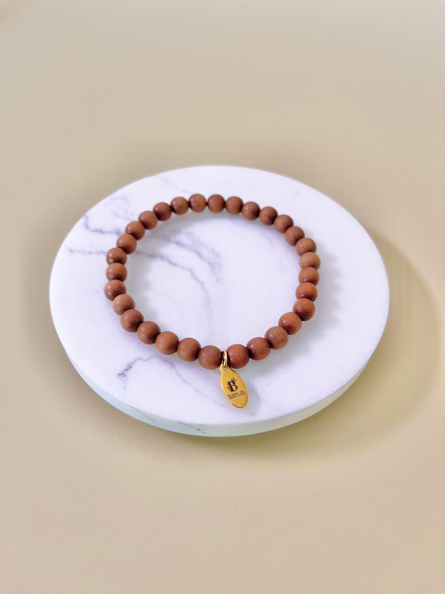 Sandalwood Beads Bracelet (6mm)