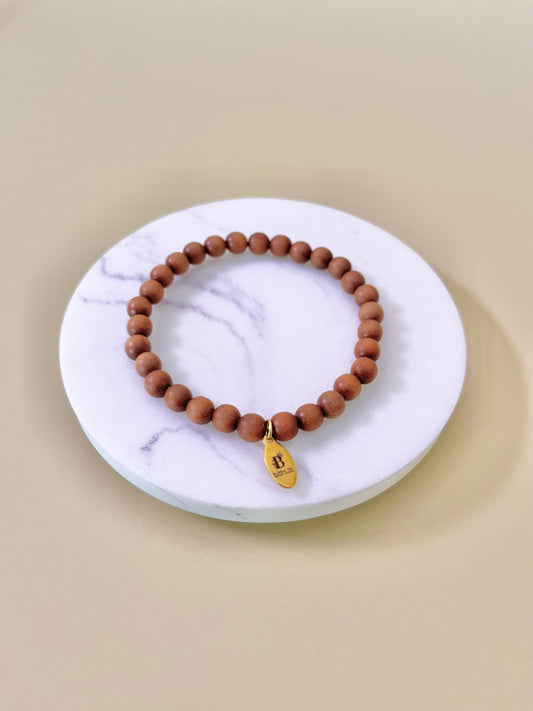 Sandalwood Beads Bracelet (6mm)