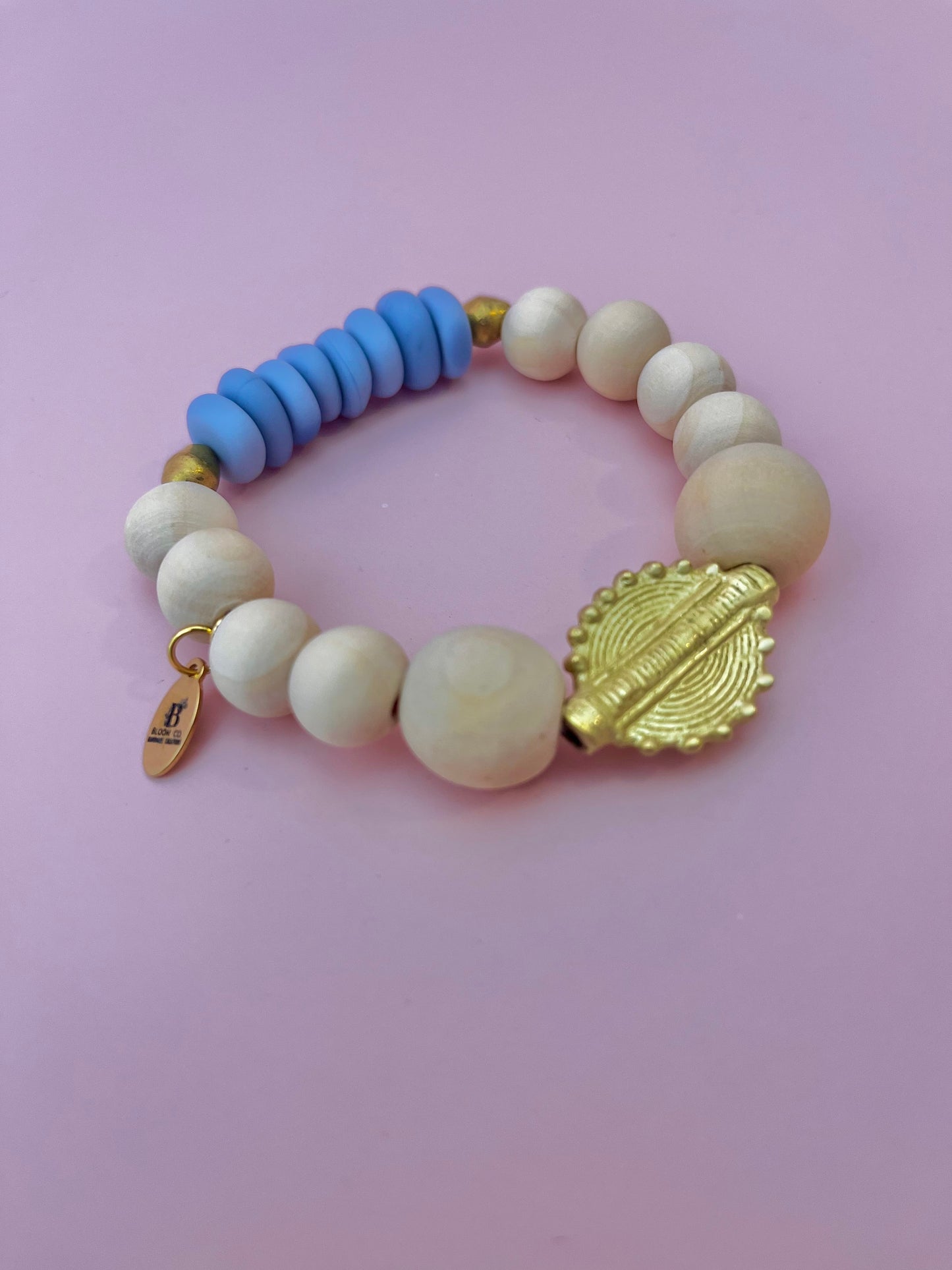 Gold & Blue Bracelet Diffuser