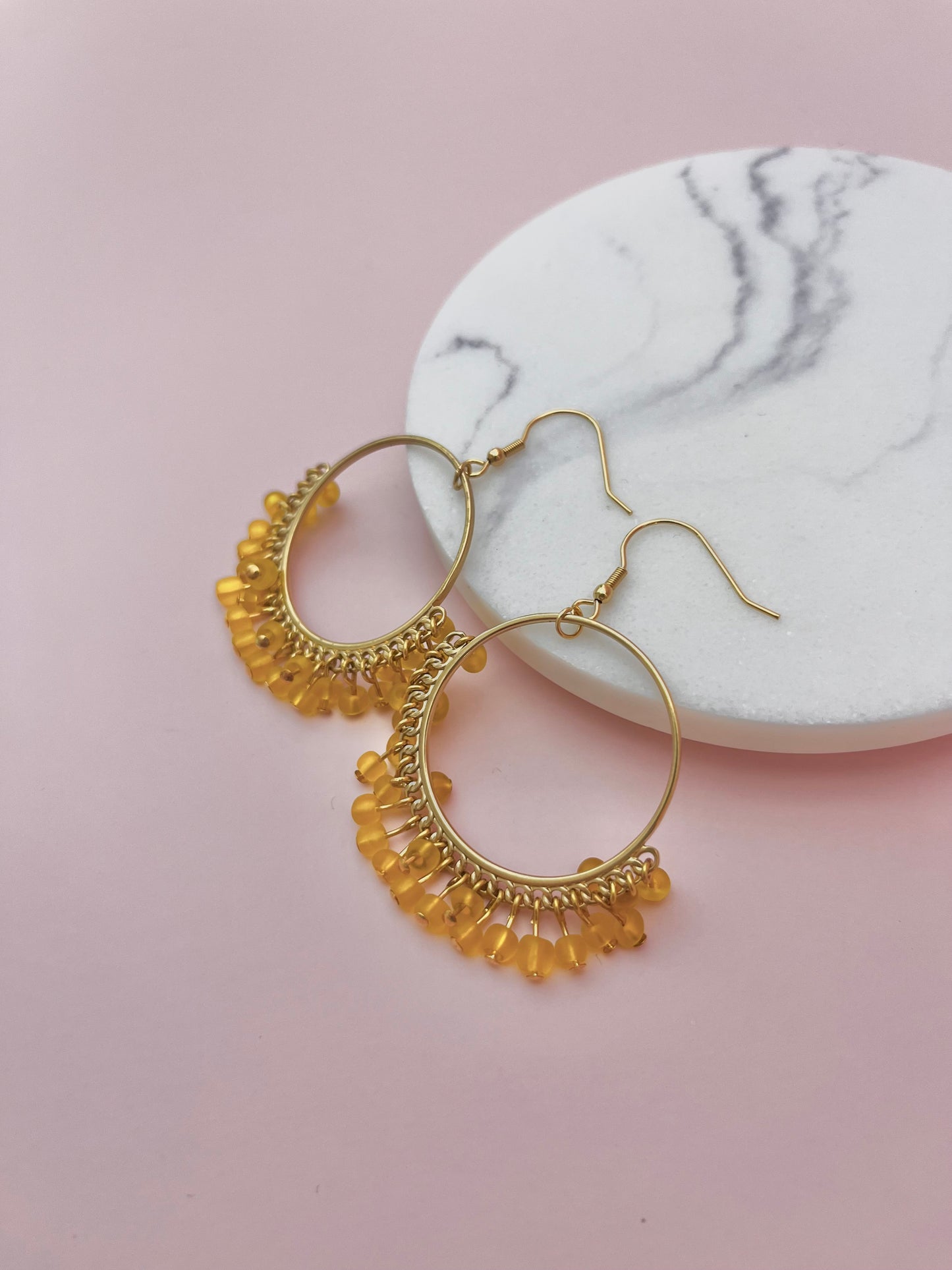 Golden Dusk Earrings