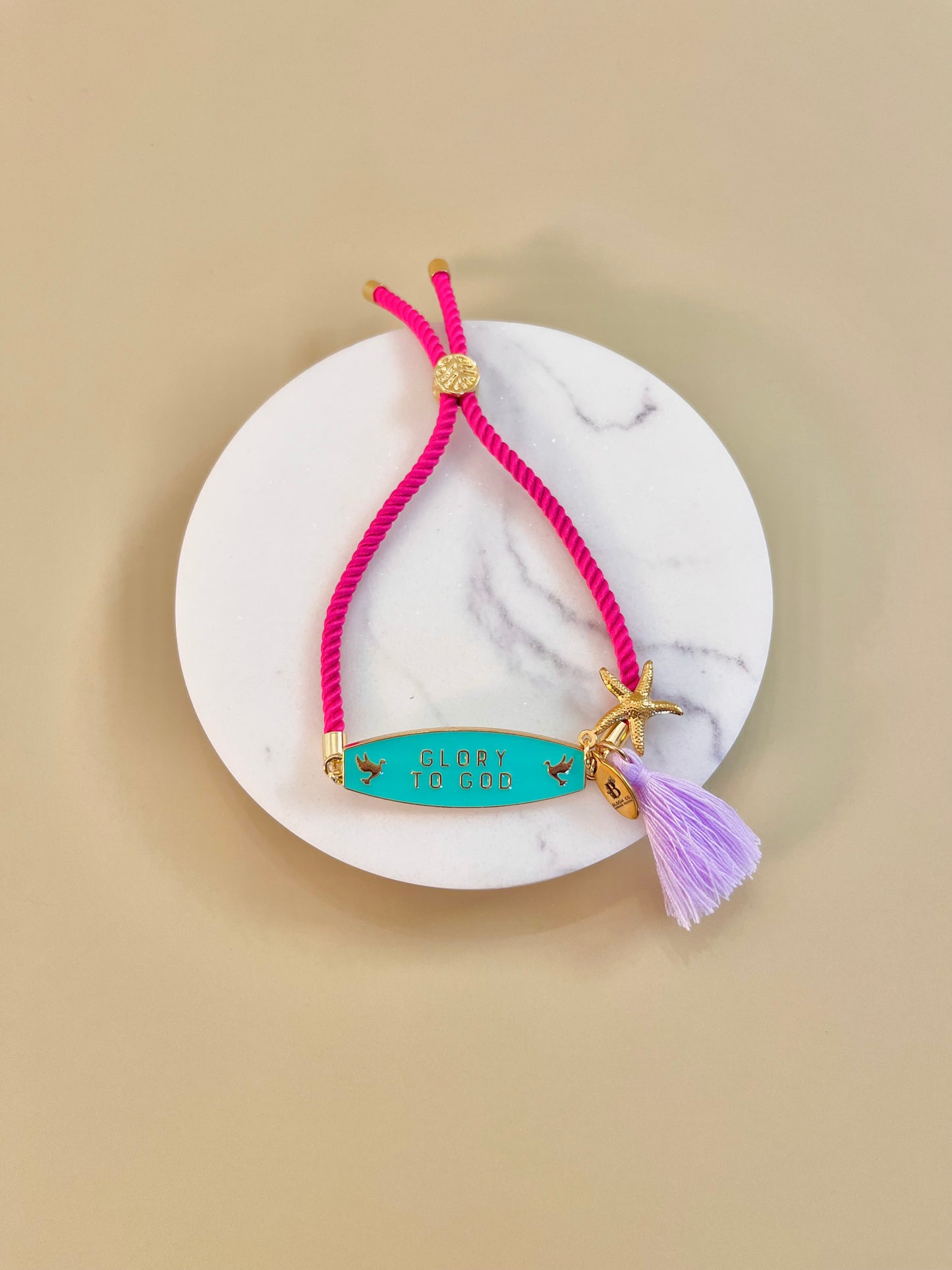 Glory to God Braided Cord Bracelet