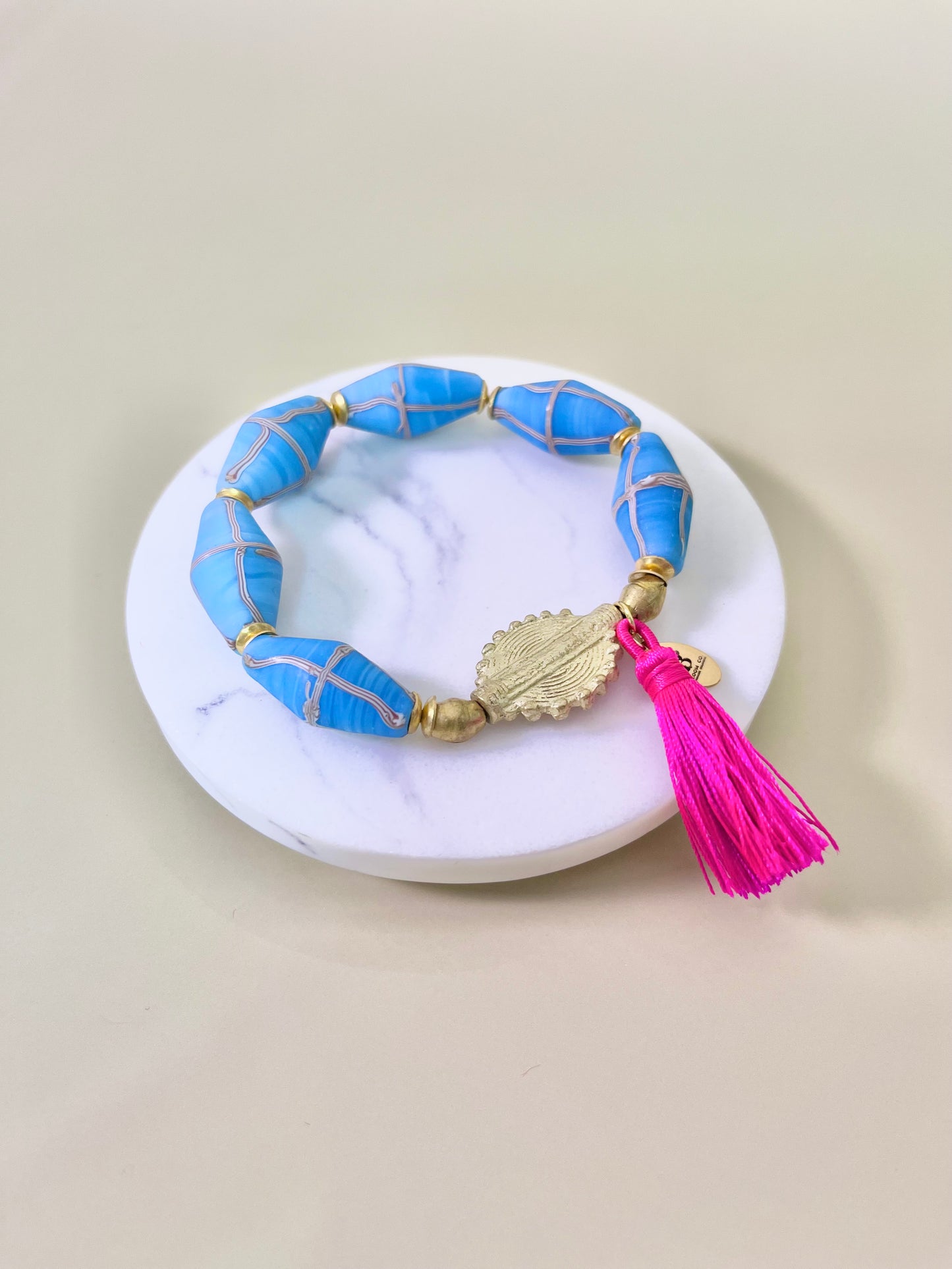 Recycled Glass Trio Bracelets