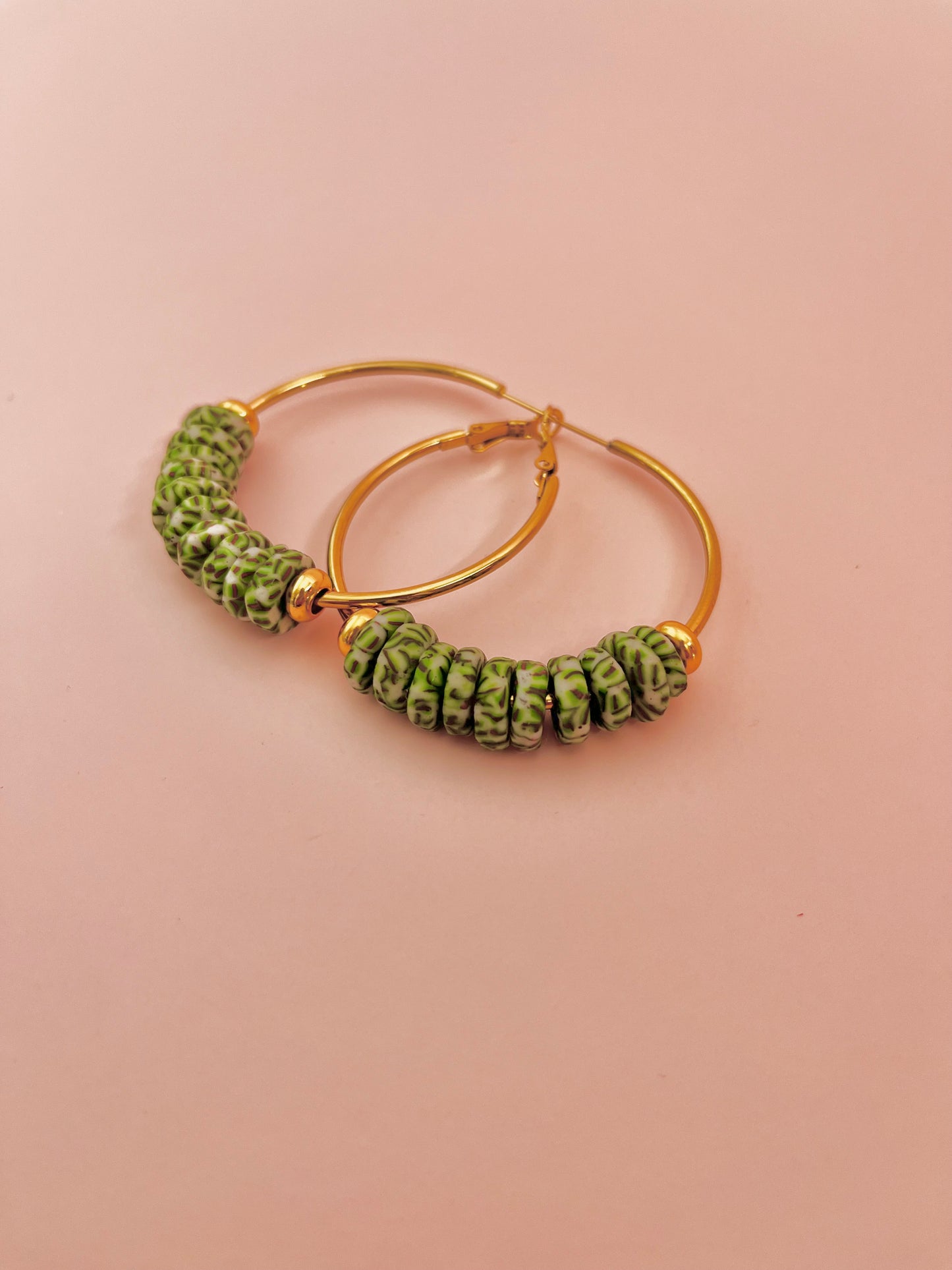 Earth Green Earrings