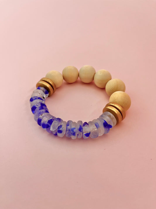 Cobalt Blue Mist Bracelet